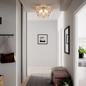 Lampa Stołowa By Rydéns, Gross, ściemnialny, beżowy, salon, szkło