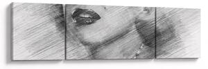 Obraz - Portret Marilyn Monroe (170x50 cm)