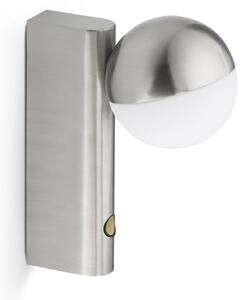 Lampa Ścienna Northern, Balancer mini, ściemnialny, metaliczny, salon, metal, design