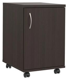 Kontenerek biurowy z drzwiczkami wenge S0-W24