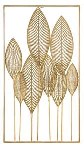 Metalowa dekoracja ścienna 52,5x95 cm Adhira – Bizzotto