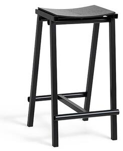 HAY - Taburete 8 Bar Stool Low Czarna