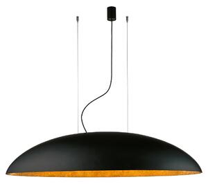 Piękna czarno-złota lampa wisząca Canoe - 117cm