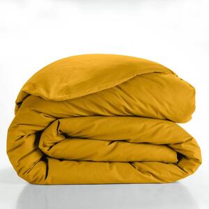 Żółta bawełniana poszwa na kołdrę dwuosobowa 240x220 cm Lina – douceur d'intérieur