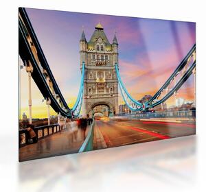 Obraz na szkle - Tower Bridge (70x50 cm)
