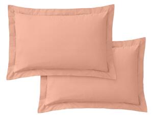 Poszewki na poduszki z perkalu bawełnianego zestaw 2 szt. 50x75 cm Cotton Percale – Bianca