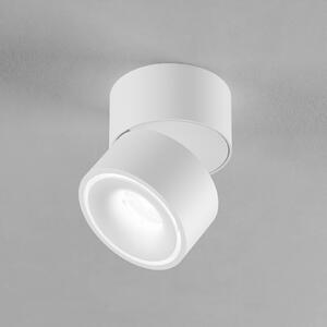 Egger Licht Reflektor sufitowy LED Clippo, biały/biały, Ø 10 cm, DALI, DTW