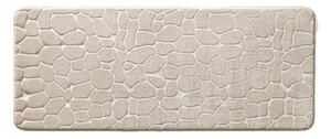 Beżowy tekstylny dywanik łazienkowy 50x120 cm Ricochet – douceur d'intérieur