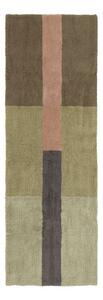 Wełniany chodnik tkany ręcznie 80x230 cm Chroma Dusty Pink – Lorena Canals