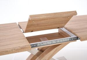 Stół rozkładany Sandor 160-220x90 cm - dąb sonoma
