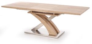 Stół rozkładany Sandor 160-220x90 cm - dąb sonoma