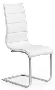 Krzesło tapicerowane K104 - biały ekoskóra