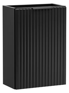 Czarna szafka pod umywalkę 40 cm G3-R38