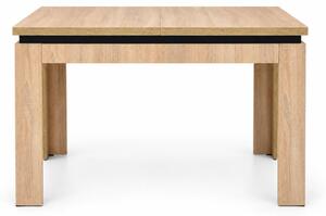 INSPIRO Stół rozkładany C-6 80 × 120–160 cm dąb Sonoma / czarny