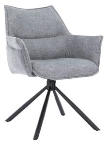 EMWOmeble Krzesło obrotowe CA-1026-2 jasnoszare