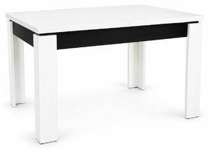 INSPIRO Stół rozkładany C-4 80 × 120–160 cm biały / czarny