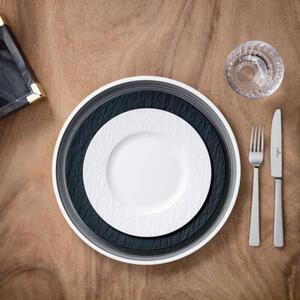 Talerz obiadowy Manufacture Rock Blanc Villeroy & Boch