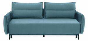 Sofa welurowa jasnoniebieska KIOTO