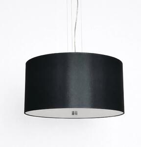Wisząca lampa Vega czarna duża elegancka do salonu 50cm