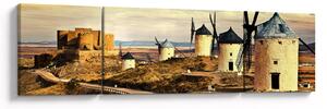 Obraz - Wiatraki (170x50 cm)