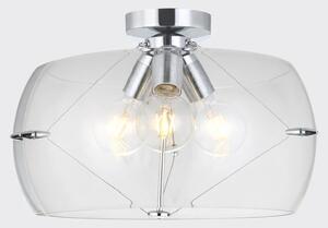 Lampa sufitowa Andromeda przezroczysta kula