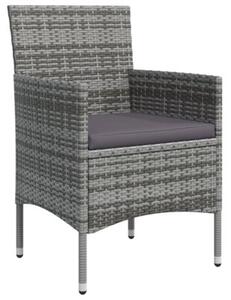 Zestaw Mebli Ogrodowych Komplet Jadalniany Z Poduszkami 7-Częściowy Metal Na Taras Balkon Ogród