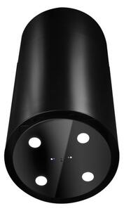 Okap wyspowy Tubo Black Matt Gesture Control 40 cm