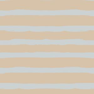Tapeta do pokoju dziecka Irregular Stripes Beige Blue