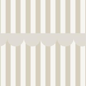 Tapeta do pokoju dziecka Rustic Beige White
