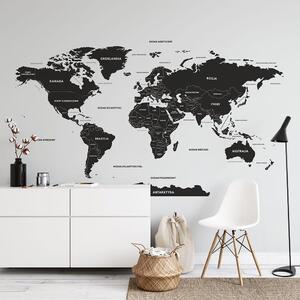 Tapeta do pokoju dziecka Mapa W21