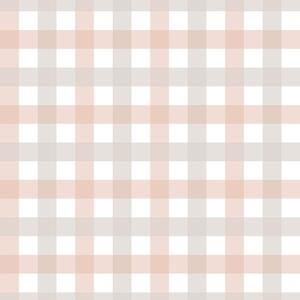 Tapeta do pokoju dziecka w Kratę Beżowo-Różowa Mała