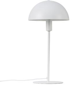Biała metalowa lampka na stół w stylu skandynawskim