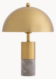 Lampa stołowa na marmurowej podstawie Flair