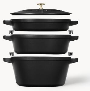 Komplet garnków żeliwnych La Cocotte, 3 elem