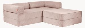 Narożna sofa modułowa ze sztruksu Family Funzy