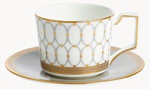 Filiżanka ze spodkiem z porcelany kostnej Renaissance