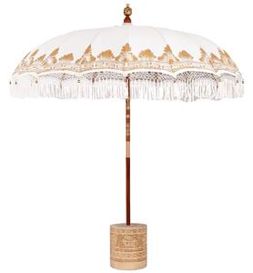 Baliński Parasol z Bazą Kremowy 215 x 215 x 260 cm