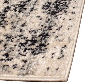 Szary dywan pokojowy prostokątny retro - Mosani 3X