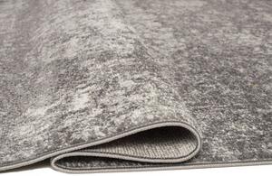 Ciemnoszary dywan w stylu retro - Mosani 3X