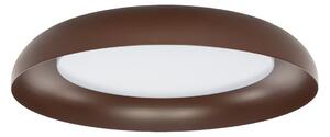Lampa Sufitowa Lindby, Florie, brąz rdzawy, salon, tworzywo sztuczne, nowoczesny
