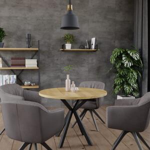 Stół okrągły loft Mol – stylowa forma do stylowego wnętrza