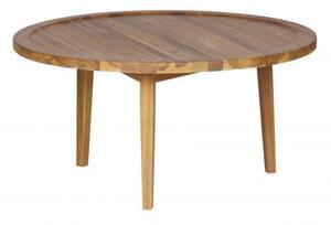 STOLIK DREWNIANY NATURALNY 40X80X80CM