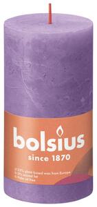 Bolsius Świece pieńkowe Shine, 4 szt., 130x68 mm, żywy fiolet