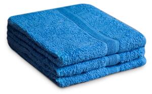 Miękki niebieski ręcznik