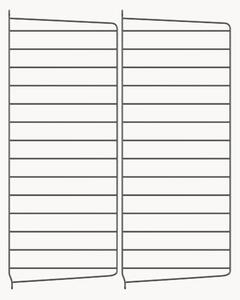 Panel ścienny String System, W 30 x Sz 75 cm, różne rozmiary