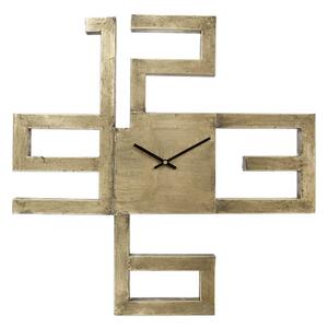 Gifts Amsterdam Zegar ścienny Numbers, metalowy, złoty, 60x4,5x60 cm