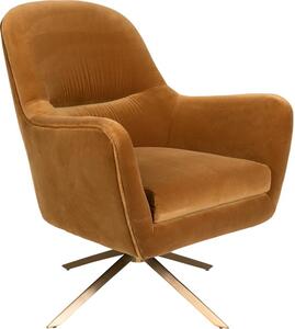 FOTEL LOUNGE ROBUSTO MUSZTARDOWY