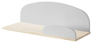 Vipack Półka ścienna Kiddy 65 cm, drewniana, szara
