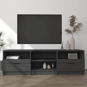 Szafka pod telewizor, czarna, 150x33,5x45 cm