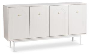 Komoda do Salonu MARLEN 155 cm Kaszmir Czterodrzwiowa Nowoczesna